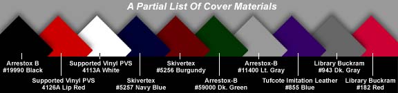 A Partial List Of Covered Materials